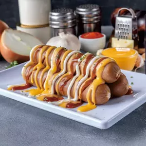 Beef Bockwurst Double